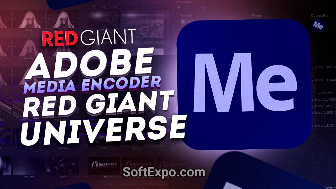 Red Giant Universe for Adobe Media Encoder 2024