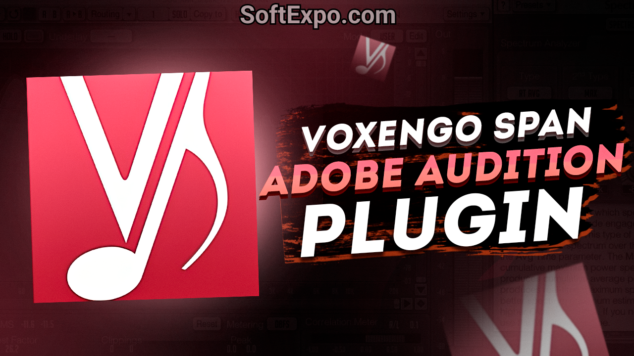 Voxengo SPAN for Adobe Audition 2025 crack