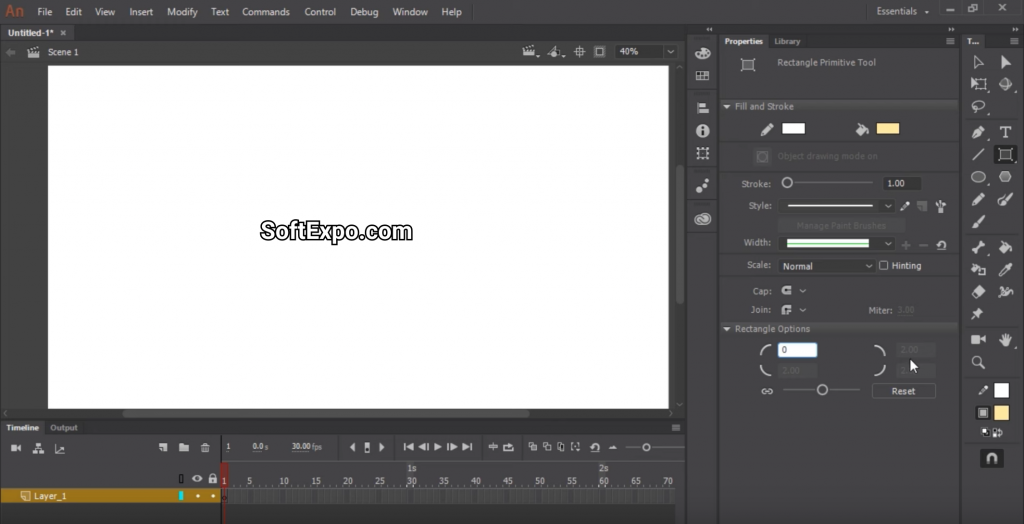 Adobe Animate 2024 24.0.5 + crack activation