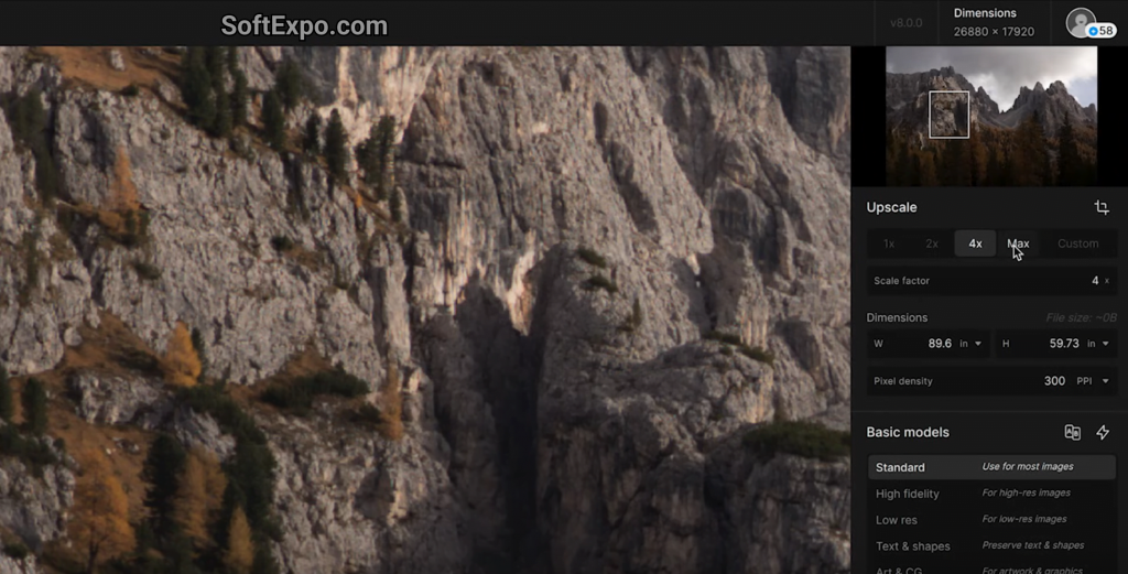 Topaz Gigapixel AI 8.2.0 + key activation