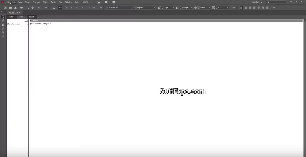 Adobe InCopy 2025 assignment open on Windows with layout-aware editing