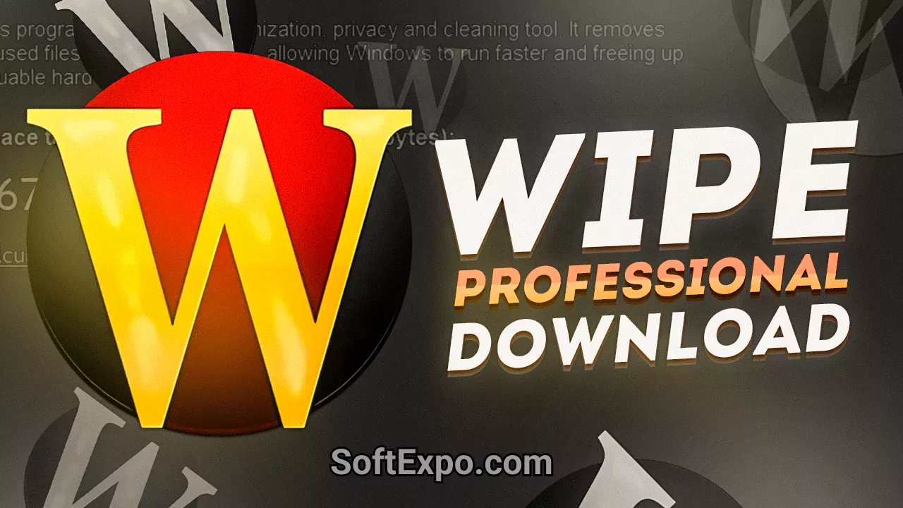 Free Download Wipe Professional 2025.09