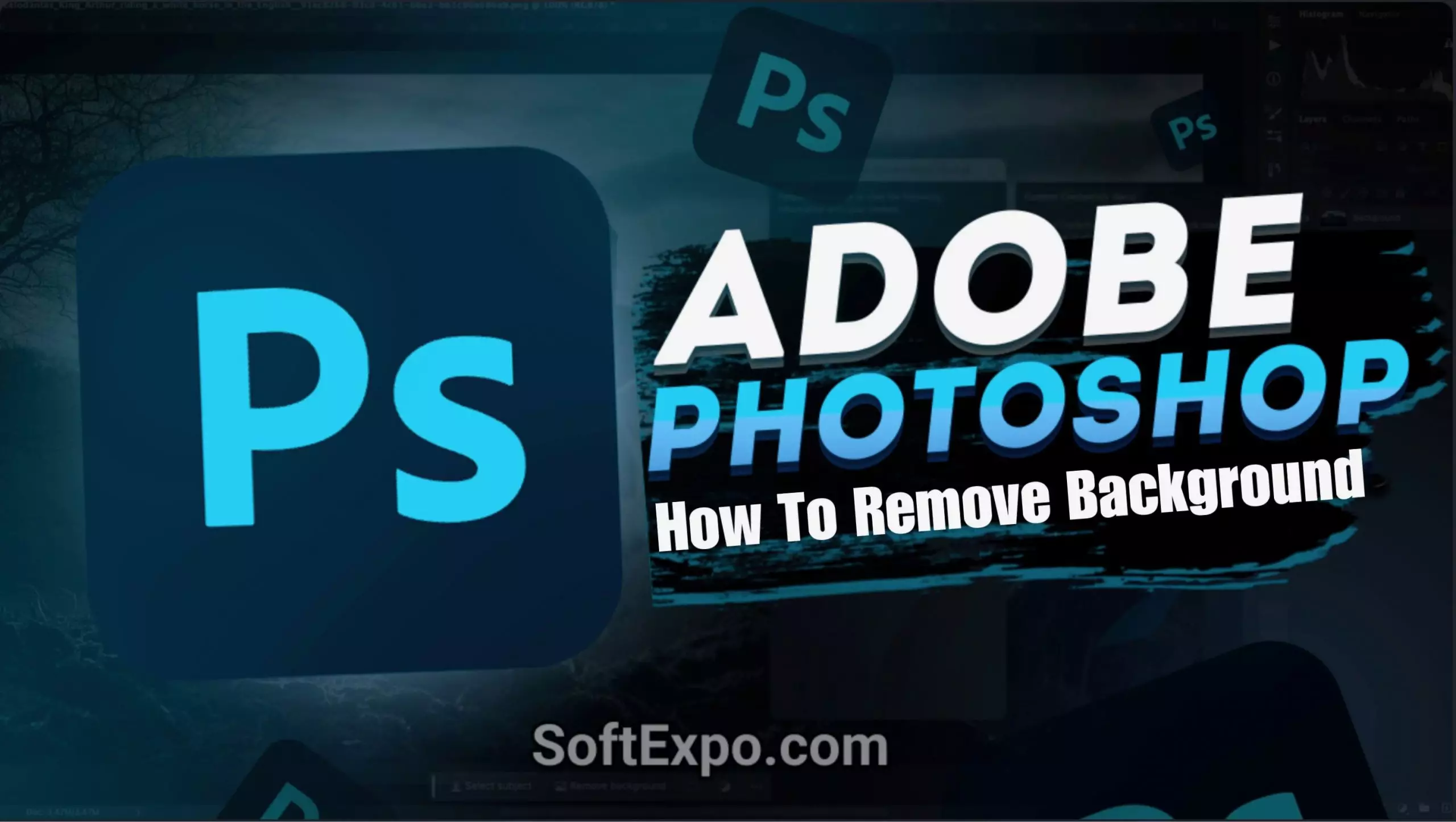 How to remove background in Adobe Photoshop