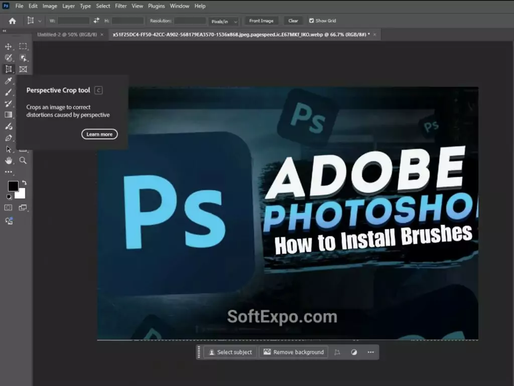 Perspective Crop Tool