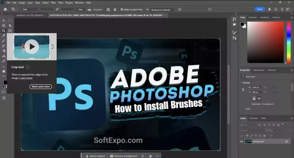 Basic Cropping Techniques in Photoshop