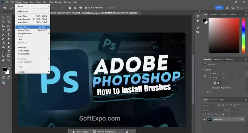 How to Resize an Image in Photoshop