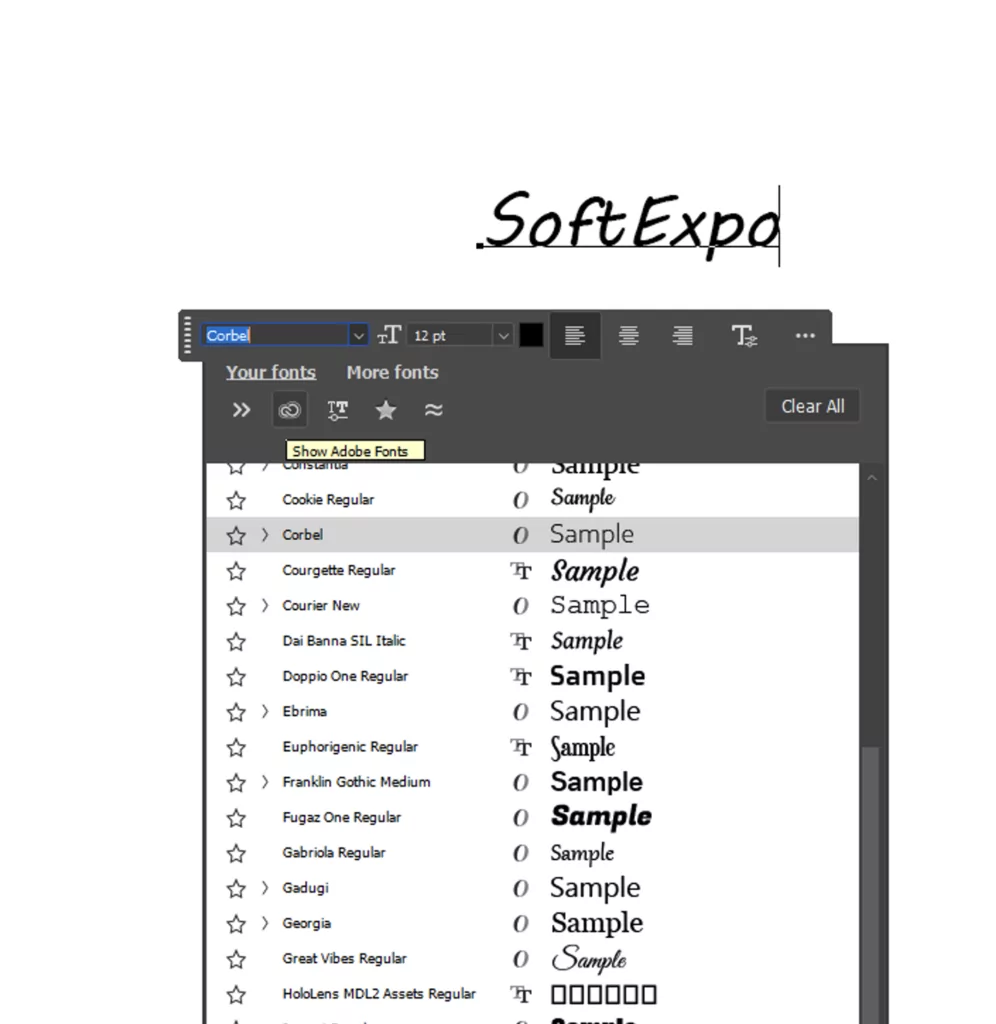 Adobe Fonts (Creative Cloud)