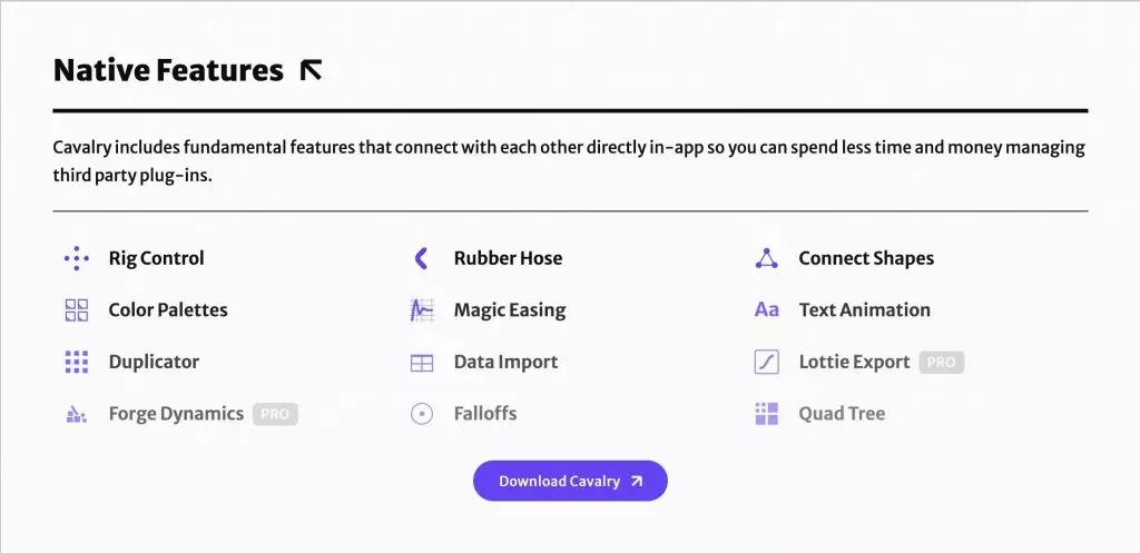 Speaking about After Effect alternatives that were released not so long ago, we can pay attention to such software as Cavalry - a motion design application that is just beginning to gain popularity in the field of motion graphics