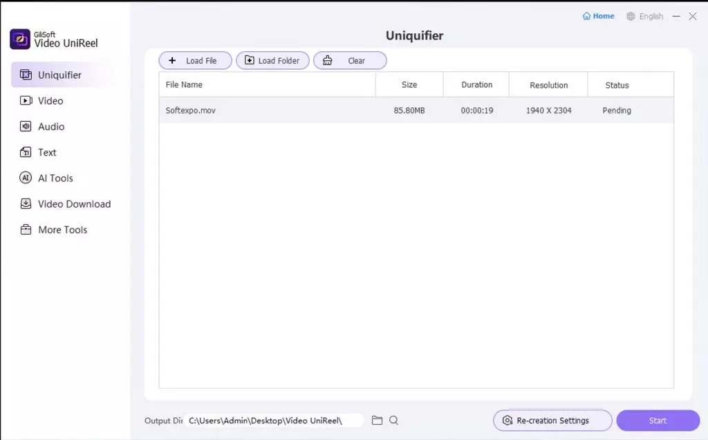 Think of UniReel as a super-organized friend or girlfriend who always knows where everything lies. It's essentially a command center for all your video content - uploading, organizing, converting, and even acting as fairly advanced video editing software - all from the main interface screen.