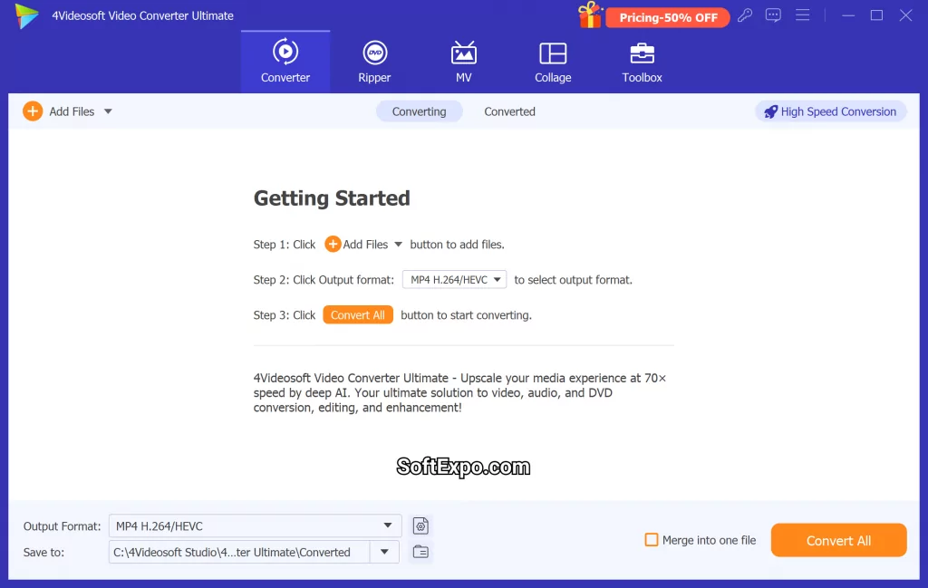4Videosoft Video Converter Ultimate 7.2.80 + crack portable