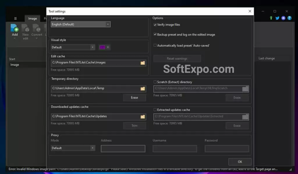 Pre-configuring the operating system through registry modifications and service adjustments allows creation of purpose-built installations. The interface provides safe access to these modifications, preventing syntax errors common with manual editing.