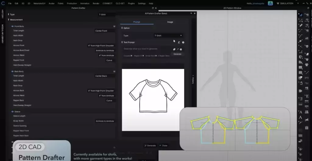 The beauty of working with 2D patterns in CLO 3D is that traditional pattern makers feel right at home. If you've ever worked with paper patterns, you'll understand the basics immediately. 