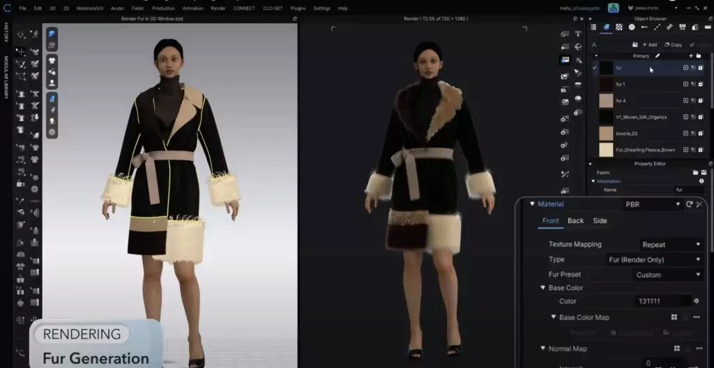 The attention to detail is mind-blowing. You can see exactly where fabric might be too tight or where a silhouette needs adjusting. It's like having a crystal ball for fashion – you see problems before they happen. Every wrinkle, every fold, every stretch appears exactly as it would in real life.