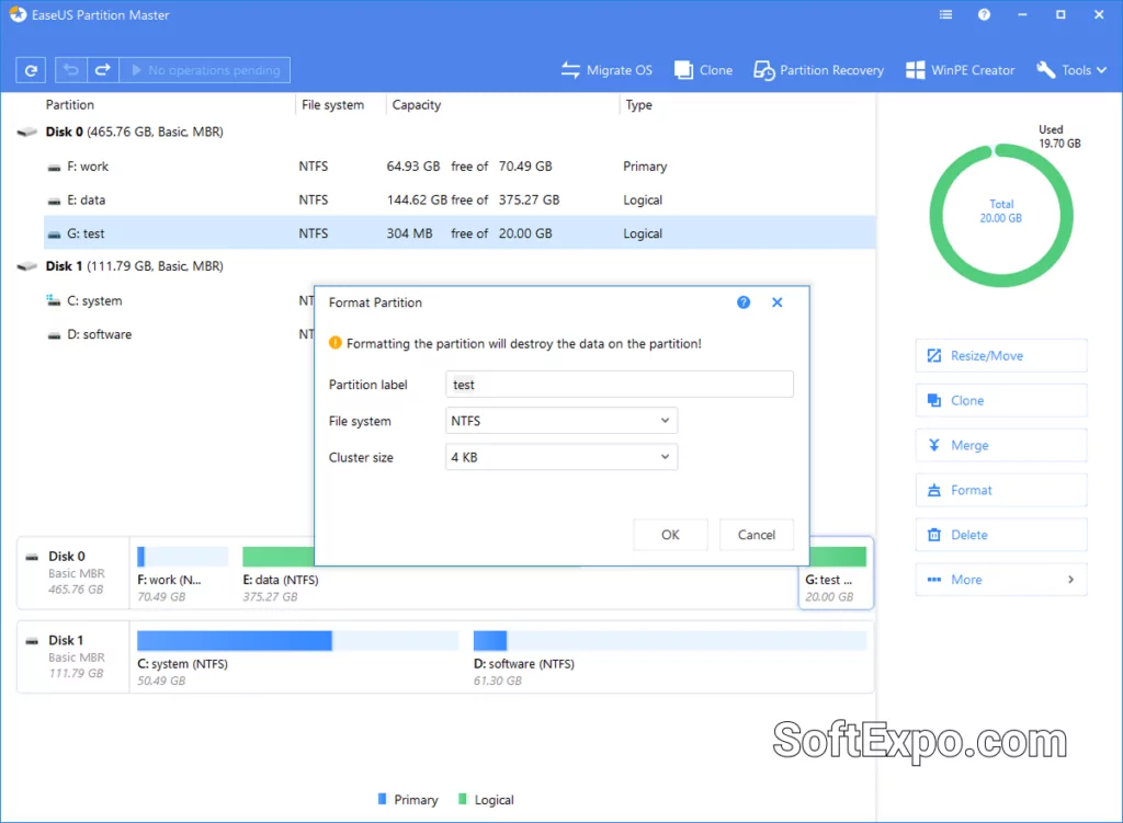 EaseUS Partition Master Crack Download