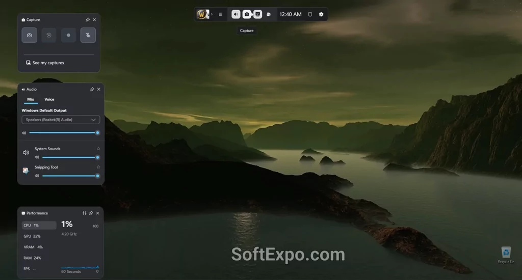 Microsoft Xbox Game Bar 2025 Free Torrent