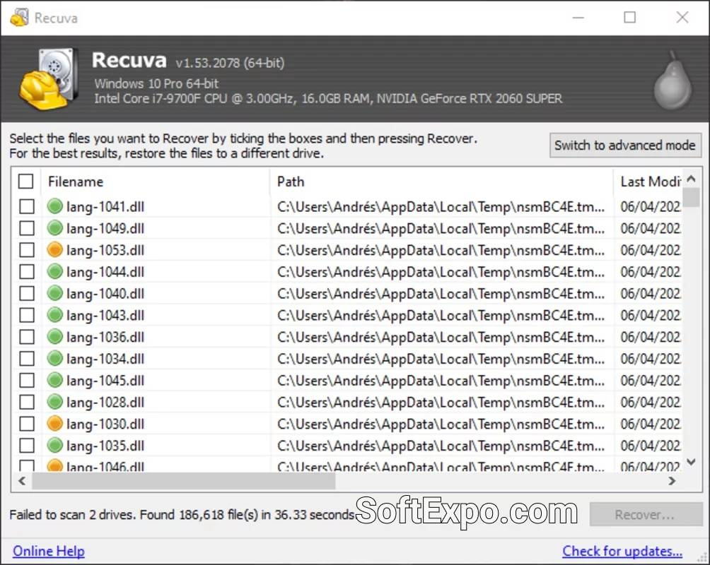 Recuva Professional Crack Torrent