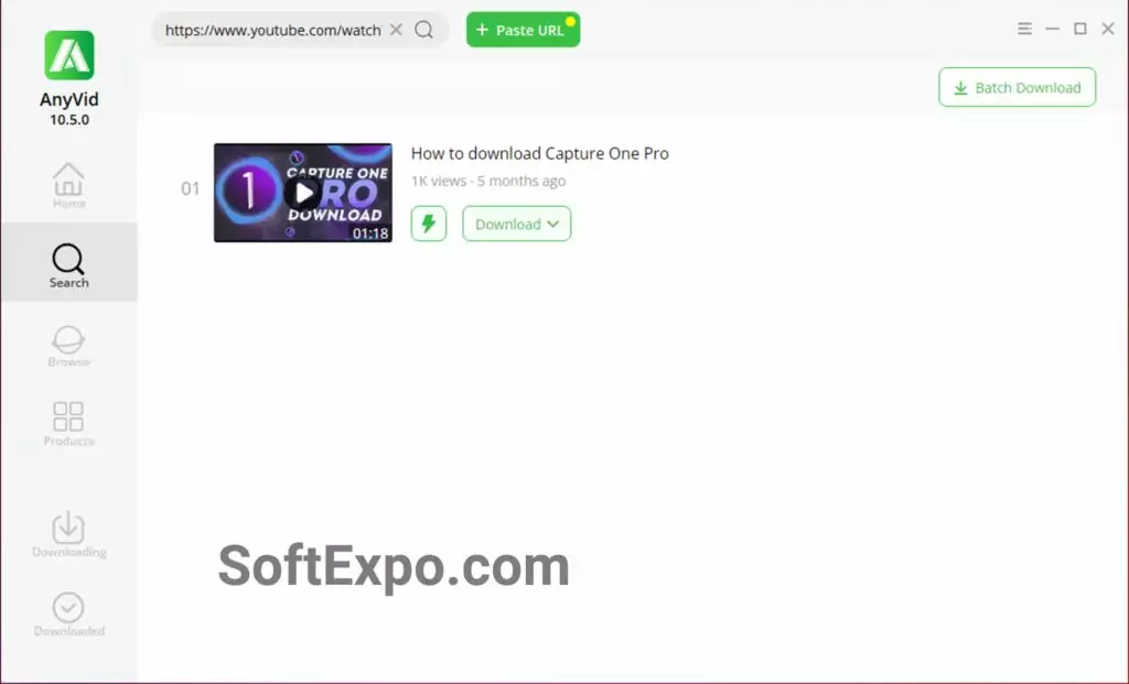 AmoyShare AnyVid Crack operates as a download tool which captures videos from YouTube and Facebook