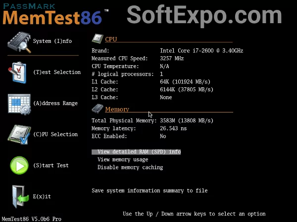PassMark MemTest86 Pro free download