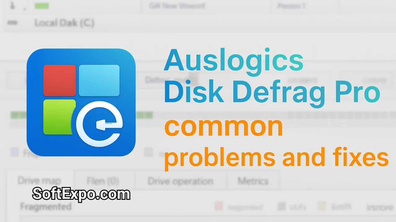 Auslogics Disk Defrag Pro problems and fixes