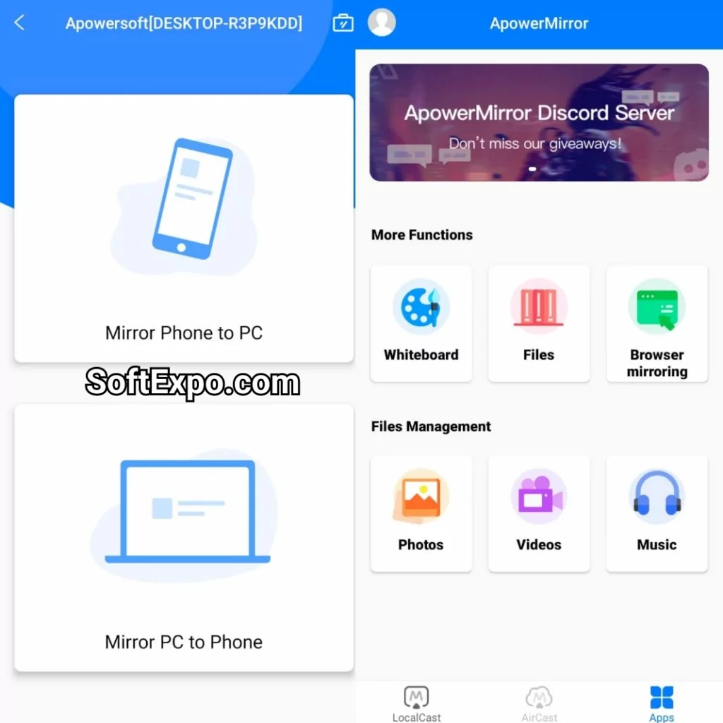 Apowersoft ApowerMirror free download