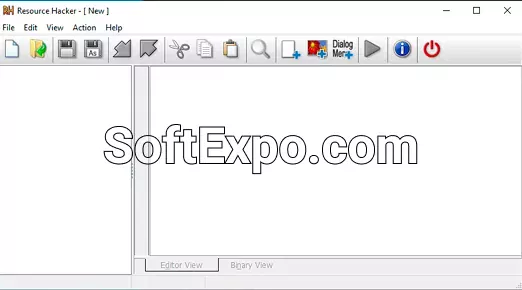 Resource Hacker Main Interface