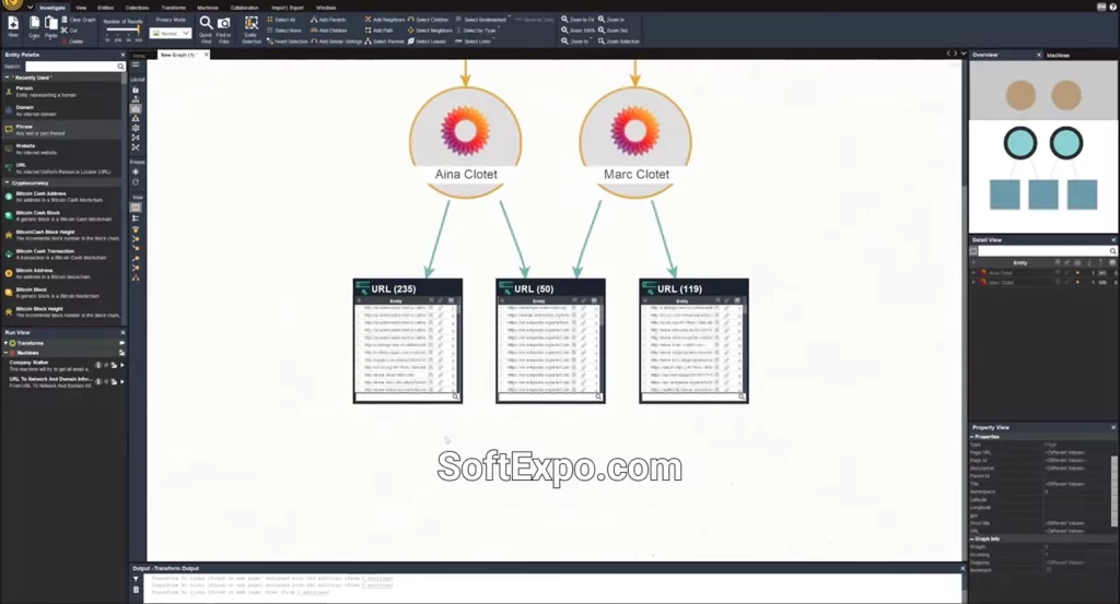 Discovery Investigation in Maltego