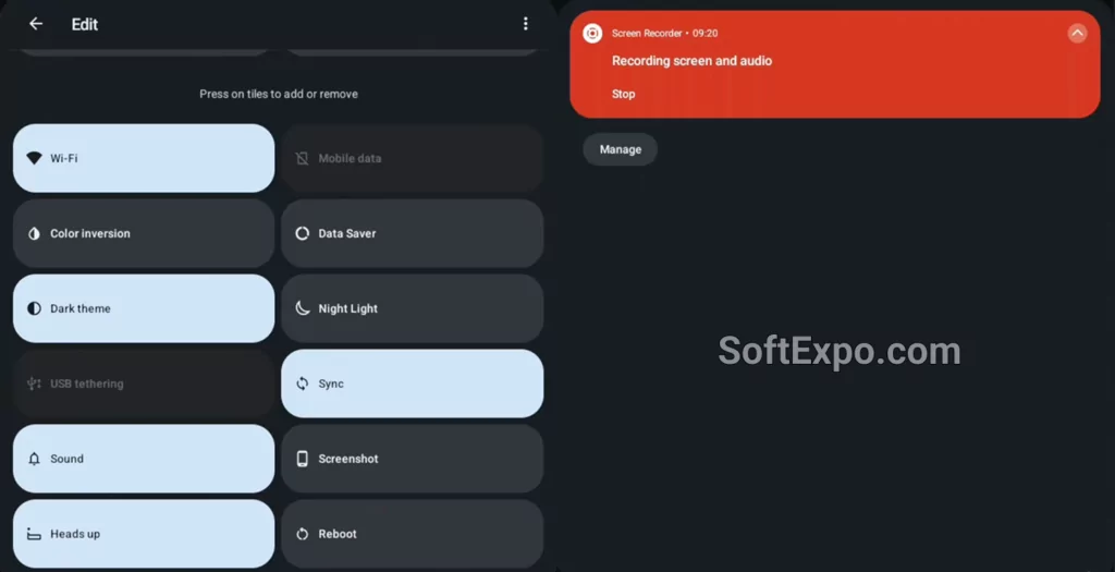Bliss OS Settings Interface