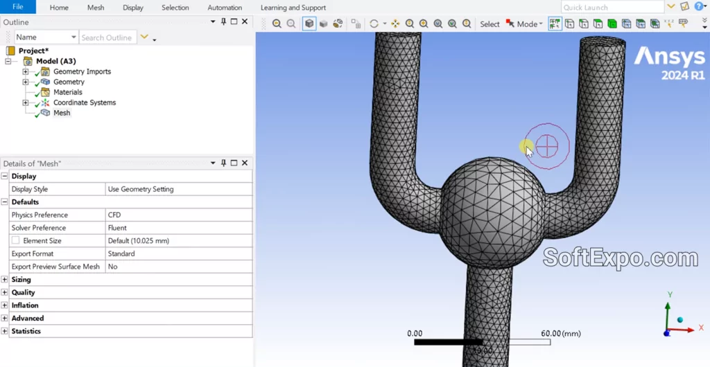 Ansys Fluent Work Interface Tutorial