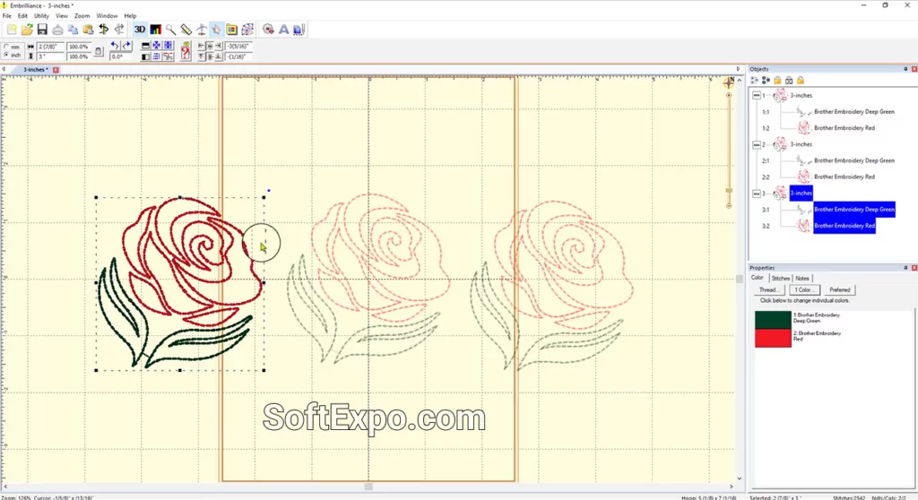 Embrilliance Essentials Copy and Paste Functions