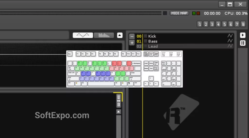 Renoise Instrument Selector