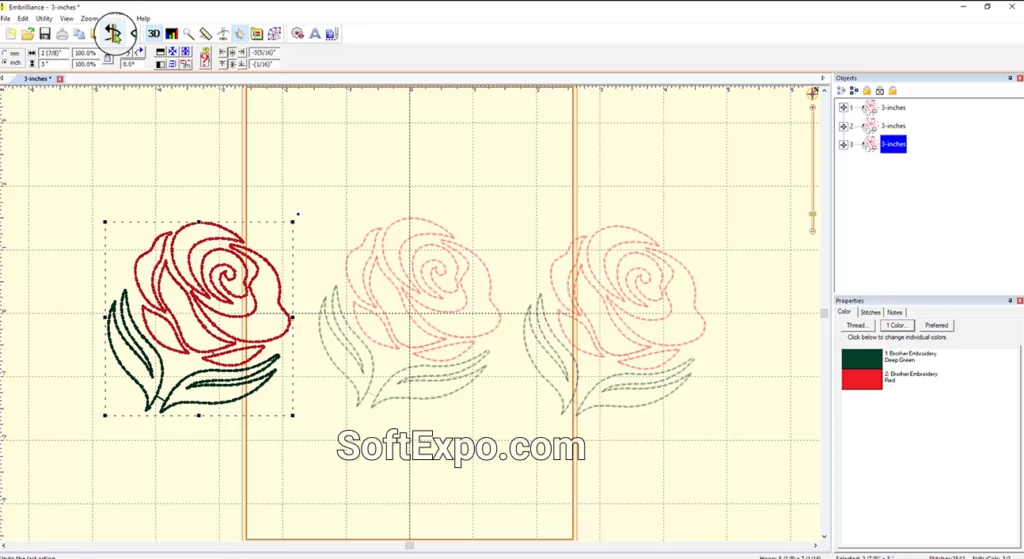 Embrilliance Essentials Undo and Redo Functions