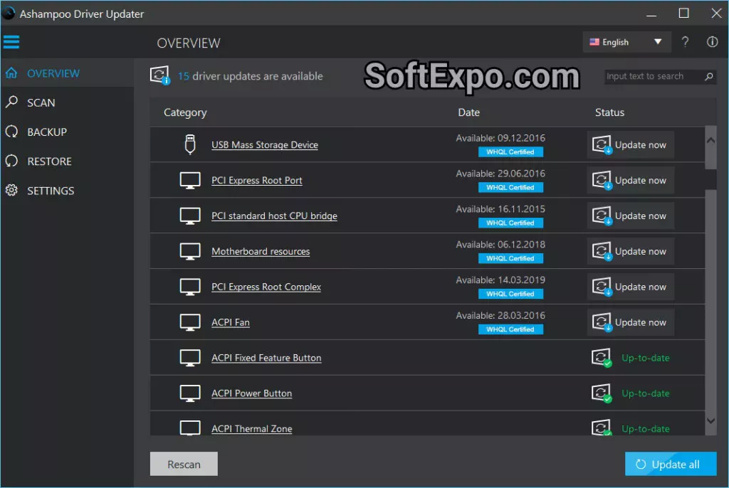 Ashampoo Driver Updater