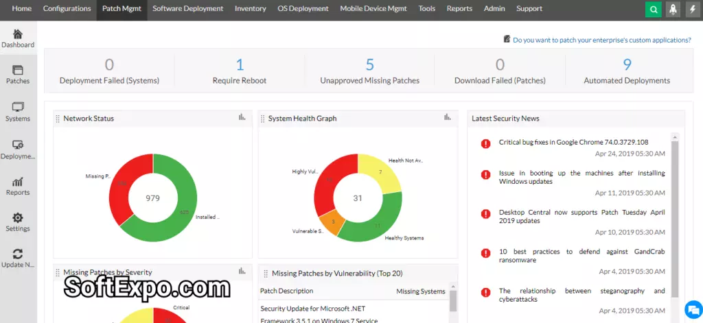 ManageEngine Patch Manager Plus 10.0.575