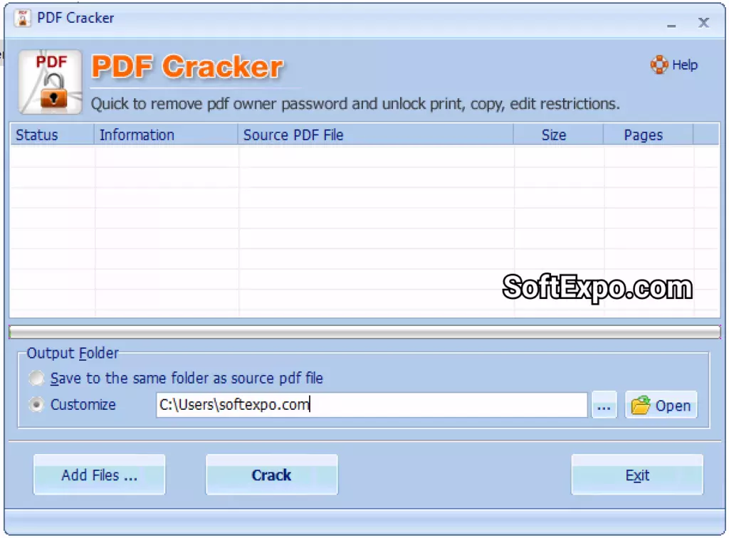 PDF Cracker 3.20