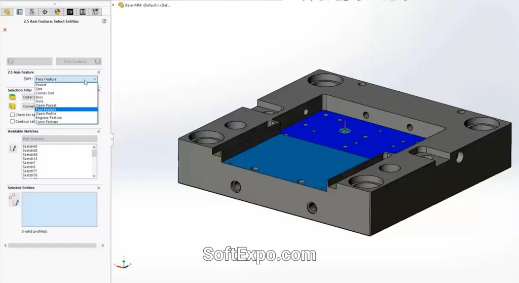 CAMWorks 2026 SP0 for SolidWorks Features